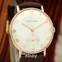 Real Vintage Girard Perregaux Gold Plated Original Dial Manual Wind Gents Watch