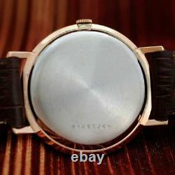 Real Vintage Girard Perregaux Gold Plated Original Dial Manual Wind Gents Watch