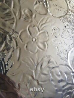 Reed & Barton Silver Plated Large Salad Tray In Original Box 115