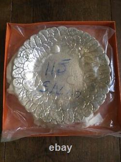 Reed & Barton Silver Plated Large Salad Tray In Original Box 115