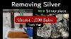 Remove Silver From Silverplated Scrap Reverse Electroplating