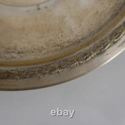 Renaissance Art Nouveau Silver Plated Metal Bowl Plate PN France N2837