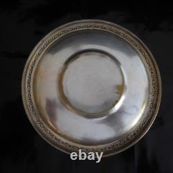 Renaissance Art Nouveau Silver Plated Metal Bowl Plate PN France N2837