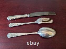 Retro Canteen Silver Plated Cutlery Arthur Price County Collection 50 Pce