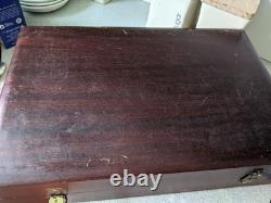 Retro Canteen Silver Plated Cutlery Butlers Cavendish Design 76 Pce