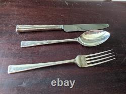 Retro Canteen Silver Plated Cutlery Butlers Cavendish Design 76 Pce