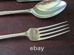 Retro Canteen Silver Plated Cutlery Butlers Cavendish Design 76 Pce