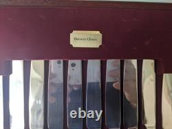 Retro Canteen Silver Plated Cutlery Viners Dubarry Classic 58 Pce Complete
