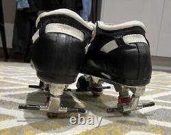 Riedell Solaris US9 on Silver Pilot Falcon F-16 7.00 Plates Roller Skates Derby