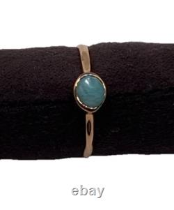 Ring Monica Vinader Gold Vermeil Chrysoprase 925 ring Gold Plated original box
