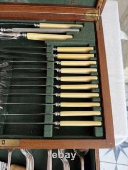 Robert's & Dore 72 Piece Vintage Cutlery Set In It's Original Fitted Box GC