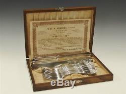 Rogers LA VIGNE 12pc. Flatware in Original Case with Certificate Silverplate 1908