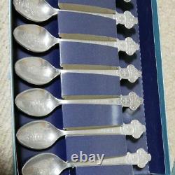 Rolex Bucherer Vintage Limited Novelty Collectible Spoon Set 12pcs with Box