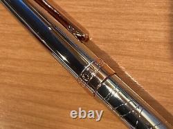 Rolex Original Limited Ballpoint Pen Stainless Steel Silver Pink Gold Plated