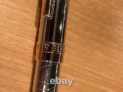 Rolex Original Limited Ballpoint Pen Stainless Steel Silver Pink Gold Plated