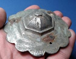 Roman Silver plated Bronze Shield Boss