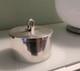 Round Silver Metal Box From The 1960s/70s Hallmarked Silversmith S. D To Identify