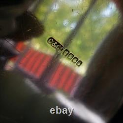 Round Silver Metal Plate CARRINGTON 130 REGENT ST London England N5671