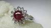 Rubellite Silver Ring Code 9374