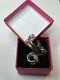 SOPHIE HARLEY SILVER & 22ct GOLD PLATED LOVE KNOT EARRINGS, ORIGINAL BOX