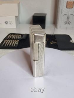 S. T. Dupont Silver Plated with Original Box From 1959 Very Good Condition Rare
