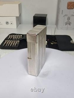 S. T. Dupont Silver Plated with Original Box From 1959 Very Good Condition Rare