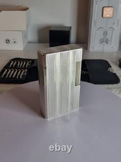 S. T. Dupont Silver Plated with Original Box From 1959 Very Good Condition Rare