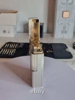 S. T. Dupont Silver Plated with Original Box From 1959 Very Good Condition Rare