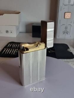 S. T. Dupont Silver Plated with Original Box From 1959 Very Good Condition Rare