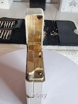 S. T. Dupont Silver Plated with Original Box From 1959 Very Good Condition Rare