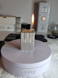 S. T. Dupont Silver Plated with Original Box From 1959 Very Good Condition Rare