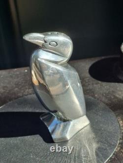 Sandoz Christofle Gallia Art Deco Monkey Salt And Pepper Shaker