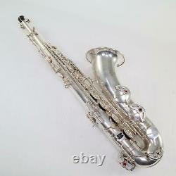 Selmer Paris Super Balanced Action Tenor Saxophone SN 46208 ORIGINAL SILVER