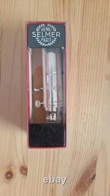 Selmer Silver Tenor Saxophone Mouthpiece C Original Box, Ligature And Cap