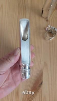 Selmer Silver Tenor Saxophone Mouthpiece C Original Box, Ligature And Cap