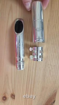 Selmer Silver Tenor Saxophone Mouthpiece C Original Box, Ligature And Cap