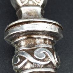 Service Forks Silver Plated Art Nouveau Orchid Punch Minerva To Serve