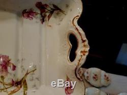 Set of 12 French Limoges Asparagus Plates1 Serving Tray Platter Christofle LOOK