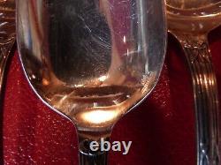 Silver Christofle Table Spoons Silver Plated Ribbons Silver N°2