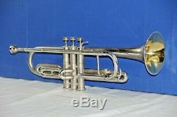 Silver Cornet Cavalier Great Playing'Parlor' trumpet in Original case