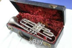 Silver Cornet Cavalier Great Playing'Parlor' trumpet in Original case