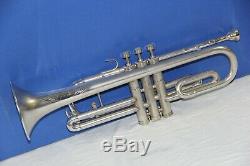 Silver Cornet Cavalier Great Playing'Parlor' trumpet in Original case