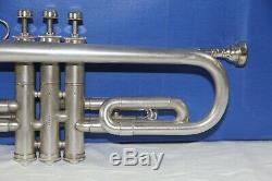 Silver Cornet Cavalier Great Playing'Parlor' trumpet in Original case