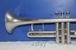 Silver Cornet Cavalier Great Playing'Parlor' trumpet in Original case