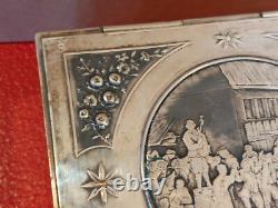 Silver Flemish Fair Jewelry Box
