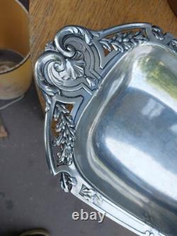 Silver Gallia Christofle Hollow Plate Shell Model Silver Plated