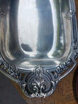 Silver Gallia Christofle Hollow Plate Shell Model Silver Plated