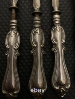 Silver Handled Forks Show Signs Of Wear