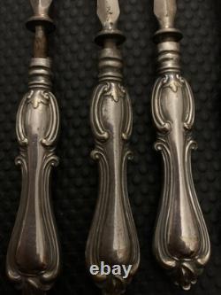 Silver Handled Forks Show Signs Of Wear