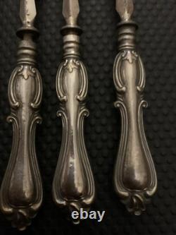 Silver Handled Forks Show Signs Of Wear